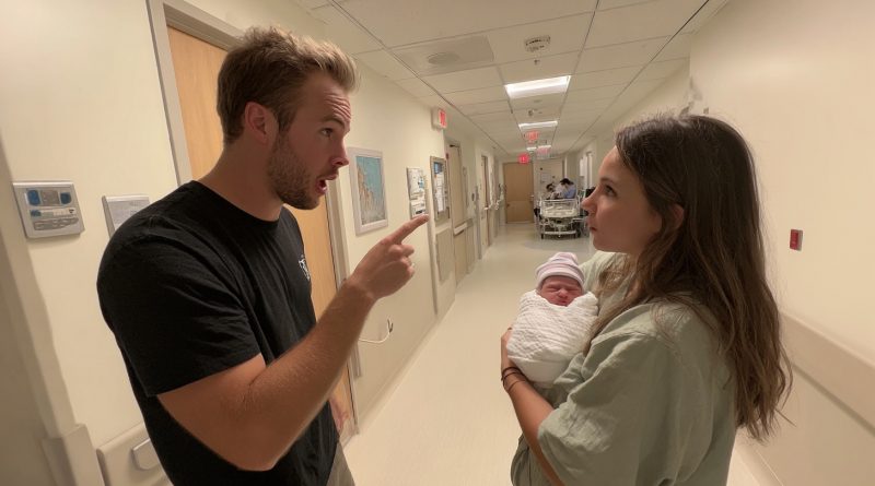 My Husband Called Our Newborn Son a “Disgrace” Right in the Hospital… Until He Turned Around and Saw Who Was Standing Behind Him…