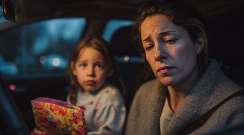 The teacher called me to the school and silently handed me a drawing by my 7-year-old daughter. I looked at it—and turned pale. The picture showed our family with the caption: “Daddy says to Mommy…”